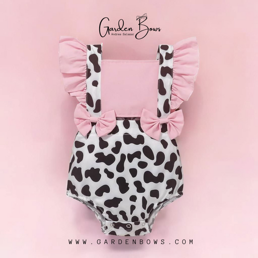 Cow Girl Romper