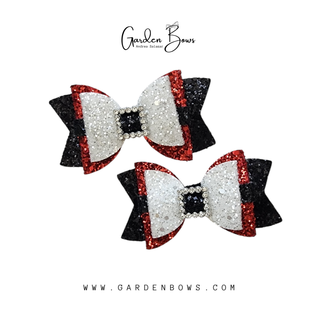 Santa Claus Pigtail Bows